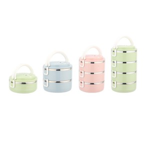 ECO Friendly High Quality Multicolor Stainless Steel Vacuum <strong>Insulated</strong> Microwavable BPA Free Portable Bento <strong>Lunch</strong> <strong>Box</strong> - Product Image 5