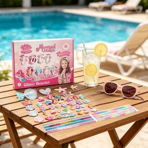 Sweet <b>Headband</b> Making Kit Girls Hair Accessories <b>Sequin</b> Bow Butterfly Sticker Craft Supplies Birthday Favor Box - Product Image 5