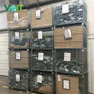 Voit thép tùy chỉnh lưới Stackable kim loại công nghiệp Heavy Duty kho dây giỏ - Product Image 5