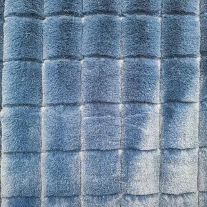 Fabbrica di alta qualità Plaid Suede (visone) tessuto casa Furoishong giocattoli casa textilen