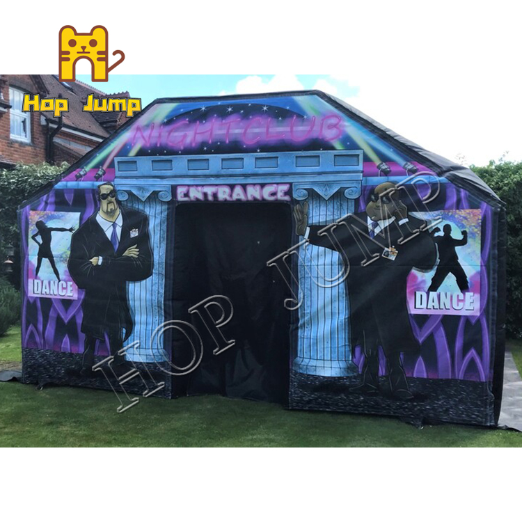 15ft для ночного клуба надувной шатер купола диско ночного клуба со светодиодными огнями Лидер продаж