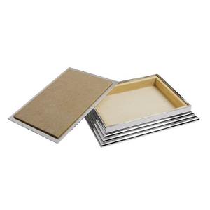 Étui de luxe écologique pour cartes à jouer, cartes de poker personnalisées imprimées, en métal et en bois avec logo, emballées dans une boîte élégante - Product Image 2