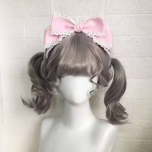 Bandeau pour cheveux avec oreilles de chat Sweet Lolita, nœud pour cheveux, barrette pour enfants - KC Beast Ear Looni Headdress - Product Image 4