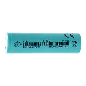 ICR INR18650 20P 25P 26V 29V 33V 2000mAh 전기 자전거용 리튬 이온 충전식 리튬 이온 배터리 - Product Image 1