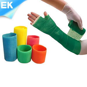 Pansement orthopédique en coton, fibre de verre, polymère et polyester, certifié CE Classe I, emballé en sachet, pour protection médicale - Product Image 1