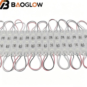 ไฟ LED DC12V SMD 2835 กันน้ำ IP65 3 หลอด 1.5W RGB สีเหลืองขาว สำหรับป้ายโฆษณาเชิงพาณิชย์ - Product Image 1