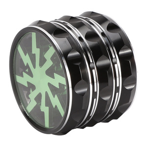 4-Part 63mm Aluminum <b>Herb</b> <b>Grinder</b> – Heavy Duty Spice Mill, Durable Smoking Accessory with Pollen Catcher – Perfect Holiday Gift - Product Image 5