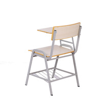 Chaises confortables d'étude de salle de classe de meubles de lycée de vente directe d'usine avec le bloc-notes