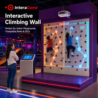 Muro de Escalada Interactivo con Proyección para Niños, Personalizable, para Centros de Actividades y Parques Infantiles Deportivos