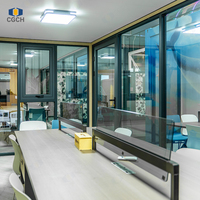 Conteneur de bureau de haute qualité 20 pieds, maison conteneur en acier de luxe, villa modulaire préfabriquée, conception de cabane, maisonnette détachable et pliable