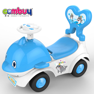 Cá Heo Trẻ Em Âm Nhạc Đu Quay Trên Xe Trượt - Product Image 3