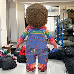 Disfraz de Mascota Inflable Ligero, Muñeco de Terror, Fácil de Instalar, Personaje Aterrador para Alquiler de Eventos de Casas Encantadas Móviles - Product Image 4