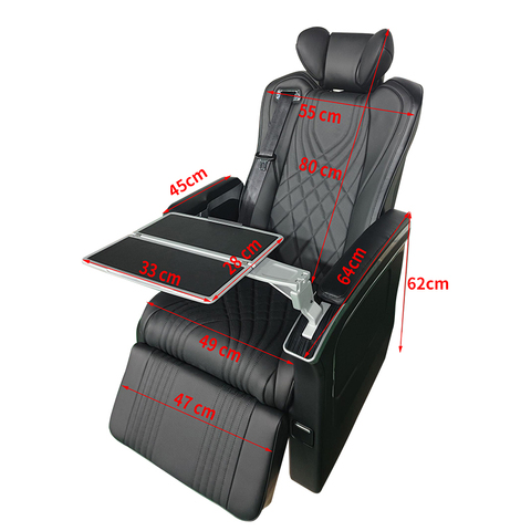 Mingao Manufacturer Sells Luxury Seats Business Van Style Car SUV Electric Seats Shandong Printing Logo Toyota Van Customizable