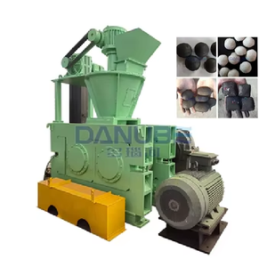 Machine de presse de boule de charbon de bois Machine ronde de briquette de forme carrée Machine de presse de charbon de bois de briquette de boule - Product Image 1
