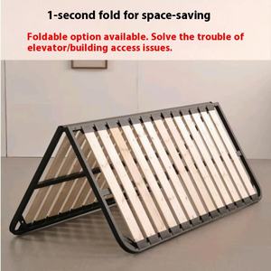 Складная доска для кровати, армированная стальная деревянная рама, твердая деревянная татами, бесшумная опорная мебель для спальни, гостиной - Product Image 2