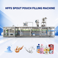 HFFS Spuitzakvulmachine voor fruitpuree, mayonaise, ketchup en andere vloeibare producten, geschikt voor staande doypacks.