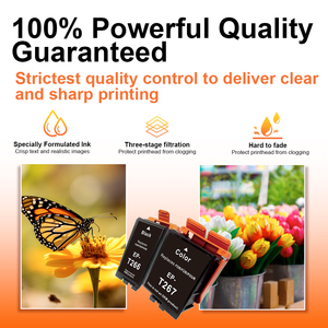 Topjet T266 T267 T2661 T2670 <span class=keywords><strong>266</strong></span> 267 Cartucho de tinta de inyección de tinta de color compatible para impresora Epson WORKFORCE - Product Image 4