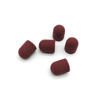 Capuchon de ponçage professionnel 13*19mm #120 polisseuse sable manucure pédicure outil électrique forets à ongles marron