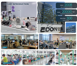 Edon bán buôn điện xách tay treo tường mini điều hòa không khí có thể sạc lại bảng Quạt làm mát - Product Image 6