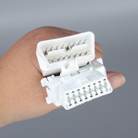 Câble de connexion OBD2 mâle-femelle à conducteurs pleins pour testeur de puissance de diagnostic automobile