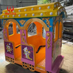 Tren Eléctrico con Temática Navideña, Juego Mecánico para Niños, Parque Infantil al Aire Libre, Punto Turístico, Equipo de Entretenimiento Familiar - Product Image 5