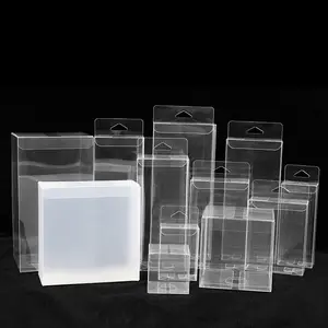 定制方便矩形透明pp塑料包装盒透明塑料礼品盒矩形
