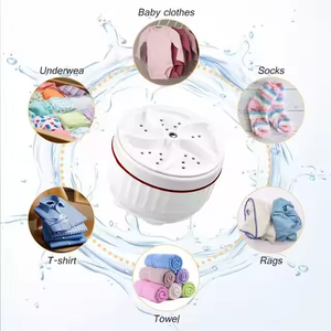 Mini Lavadora Portátil USB con Turbina Giratoria para Ropa, Calcetines, Ropa Interior, Viajes, Hogar y Viajes de Negocios - Product Image 4
