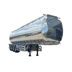 Semirremolque Cisterna de Combustible de Aleación de Aluminio de 50000L para Transporte y Entrega de Combustible Inflamable - Product Image 1