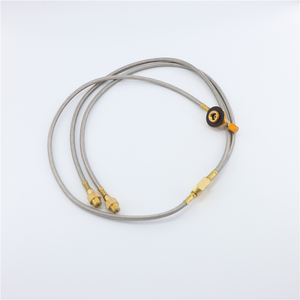 Fornello da Campeggio a Gas a 2 Fuochi, <span class=keywords><strong>Tubo</strong></span> <span class=keywords><strong>di</strong></span> Collegamento Gas, <span class=keywords><strong>Tubo</strong></span> Flessibile per Fornello, Accessori per Fornello, <span class=keywords><strong>Tubo</strong></span> <span class=keywords><strong>di</strong></span> Prolunga per Fornello a Gas Piatto - Product Image 1