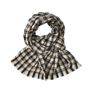 <span class=keywords><strong>Sciarpa</strong></span> Lunga Invernale in <span class=keywords><strong>Seta</strong></span> Stile Coreano a Quadri 180*70cm, Scialle Caldo Antipolvere di Alta Qualità per Donna, Vendita all'Ingrosso - Product Image 4