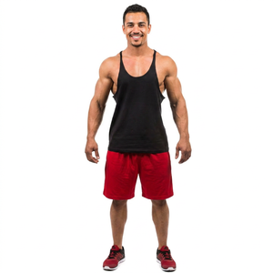 Vêtements de sport en coton personnalisés pour hommes, débardeur musculaire pour la course à pied, fitness, sans manches, léger, débardeur pour hommes - Product Image 1