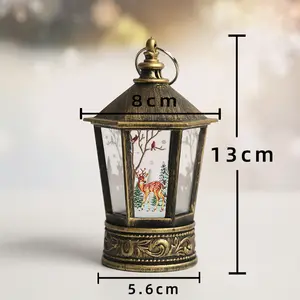 חג המולד ליל כל הקדושים זהב רטרו נפט שמן מנורת בעל באיכות גבוהה מנורת Ac זול קמפינג פנס עבור פסטיבל