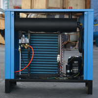 Kaishan Machine de séchage à froid industrielle personnalisée, mini, en acier inoxydable, haute qualité, à faible point de rosée, avec tête de compresseur, bleue