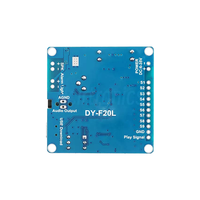 Módulo DE REPRODUCTOR DE MP3 de voz de 12V, 24V, 10W, 20W, 9 vías, audio de disparo uno a uno, 32Mbit (4MByte), formato de decodificación de MP3 WAV