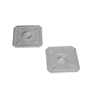 Custom Size Steel Square Insulation <b>Washers</b> Hot Dip Galvanized Square Plates DIN for Power Plant Chemical Industry Projects - Product Image 1