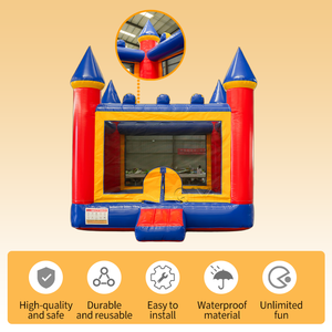 Château <span class=keywords><strong>gonflable</strong></span> Château plein d'entrain en plein air de vente chaude <span class=keywords><strong>Acheter</strong></span> un château sautant en ligne Mini maison de saut pour les enfants - Product Image 2