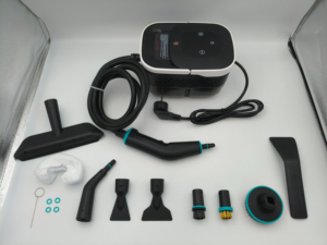 Máquina de Limpieza a Vapor de Diseño Nuevo, Venta al por Mayor de Fábrica, con Manguera Larga para Uso en Hoteles y Hogares, 1500W, Tanque de 1250ML - Product Image 6