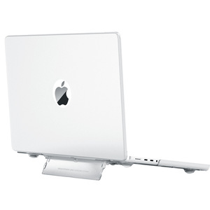Ốp bảo vệ máy tính xách tay bằng nhựa trong suốt mờ có chân đế bán buôn dành cho <span class=keywords><strong>Macbook</strong></span> - Product Image 1