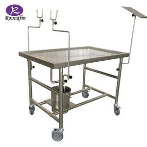 Mesa de Operaciones de Acero Inoxidable para Autopsias, Equipos de Morgue, Mesa de Disección Pequeña - Product Image 2