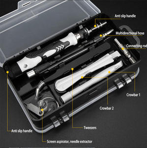 Set Obeng multifungsi, perlengkapan perbaikan komputer ponsel DIY, obeng magnetik presisi 115 dalam 1 - Product Image 4