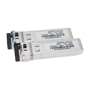 Nhà máy OEM Sfp-10g kép LC 10 Gb/giây SFP + 1310nm 20km thu phát quang 20km 40km 80km 120km cho FTTH FTTx ISP - Product Image 1