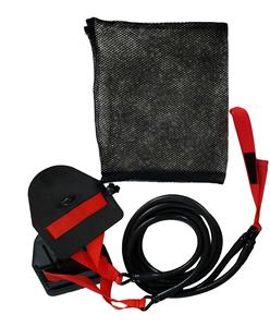 Bande de Résistance Personnalisable à 3 Niveaux pour Entraînement de <span class=keywords><strong>Natation</strong></span> et Étirements des Bras sur Terre, avec Sangle de Cheville et Sac de Transport - Product Image 1