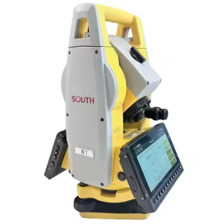Android System SOUTH N1 Total Station 2'' Accuracy Guide Light and No-Prism for 1000m/1500m Land Surveying