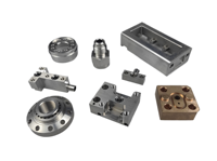 Pièces de robot haute précision personnalisées en usine, en alliage d'aluminium 7075, services de tournage et de fraisage CNC