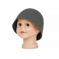 Chapeau de sauna de luxe en feutre 100 % laine mérinos, motif dessin animé, le plus vendu, réutilisable, résistant à l'usure, confortable, protection thermique, pour adulte, spa et bain