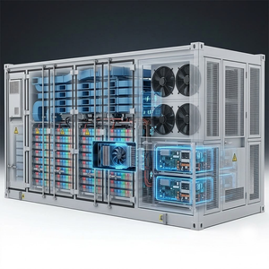Sistema de almacenamiento de energía, estación de energía portátil, batería LiFePO4, inversor de onda sinusoidal pura, BMS, MPPT, carga solar, conexión a red y fuera de red, optimización de pico de potencia. - Product Image 4