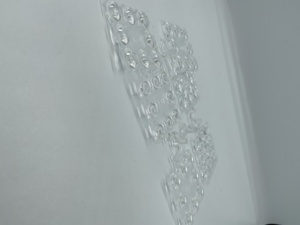 Hight trong suốt ép phun PC phần nhựa cho ánh sáng LED dẫn ánh sáng hướng dẫn với xử lý bề mặt đánh bóng cao - Product Image 3