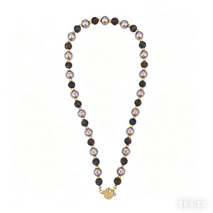 Tiger Eye Pearl Necklace For Women High End Clavicle Chain Everyday Wear Fashion Accessory - Product Image 5