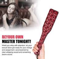 Fessée en cuir Paddle Fetish BDSM Gear Palm Clap Mischief Fantasy Cosplay Flirt Slave Paddles Sexy Flogger Sex Toys SM