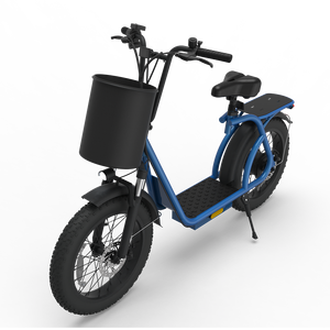 Scooter Eléctrico X20 Azul de 20 Pulgadas, Bicicleta de Reparto de Alimentos de Largo Alcance, Plegable, de Alta Velocidad, X20 - Product Image 5